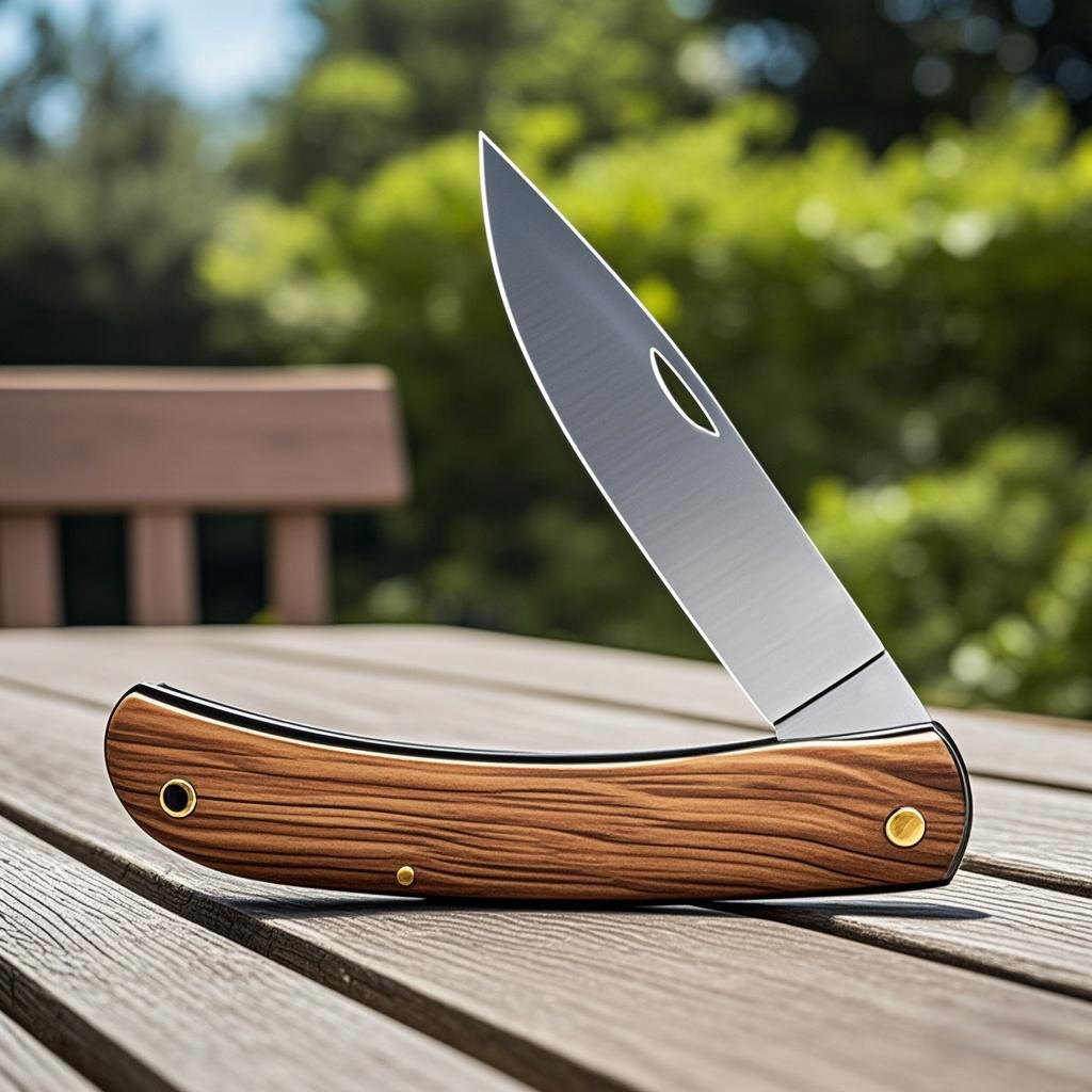 Rosewood Handle Pocket Knife S - Edc Daily Carry 리뷰 및 가격