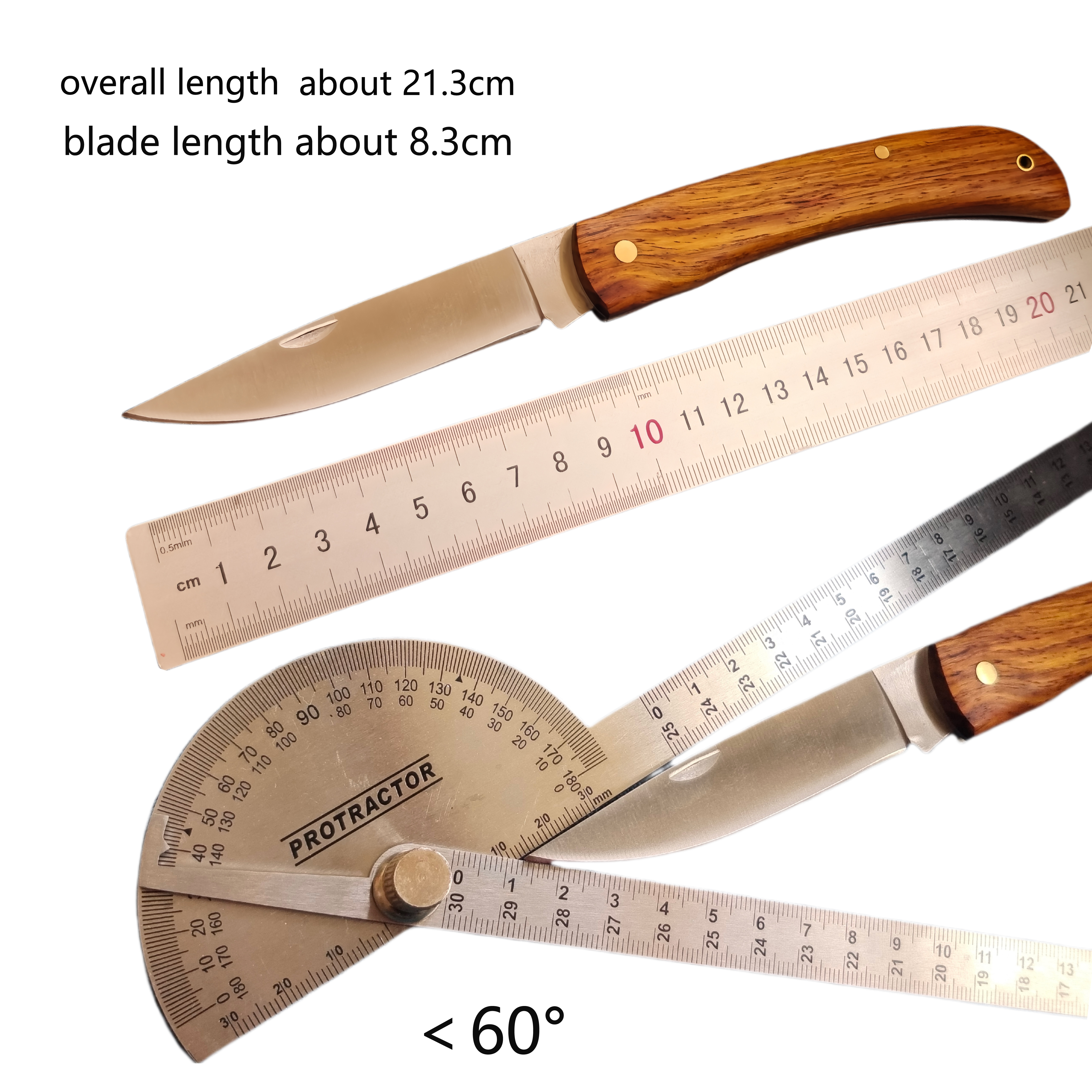 Rosewood Handle Pocket Knife S - Edc Daily Carry 리뷰 및 가격