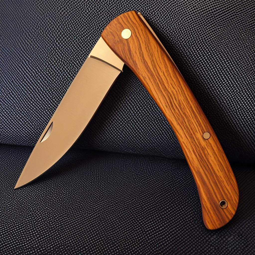 Rosewood Handle Pocket Knife S - Edc Daily Carry 리뷰 및 가격