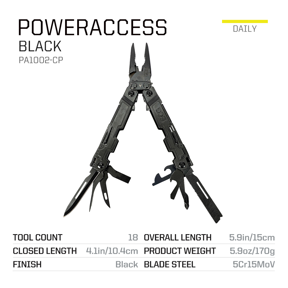 SOG 18 in 1 PowerAccess Compac - Edc Carry Pliers 리뷰 및 가격