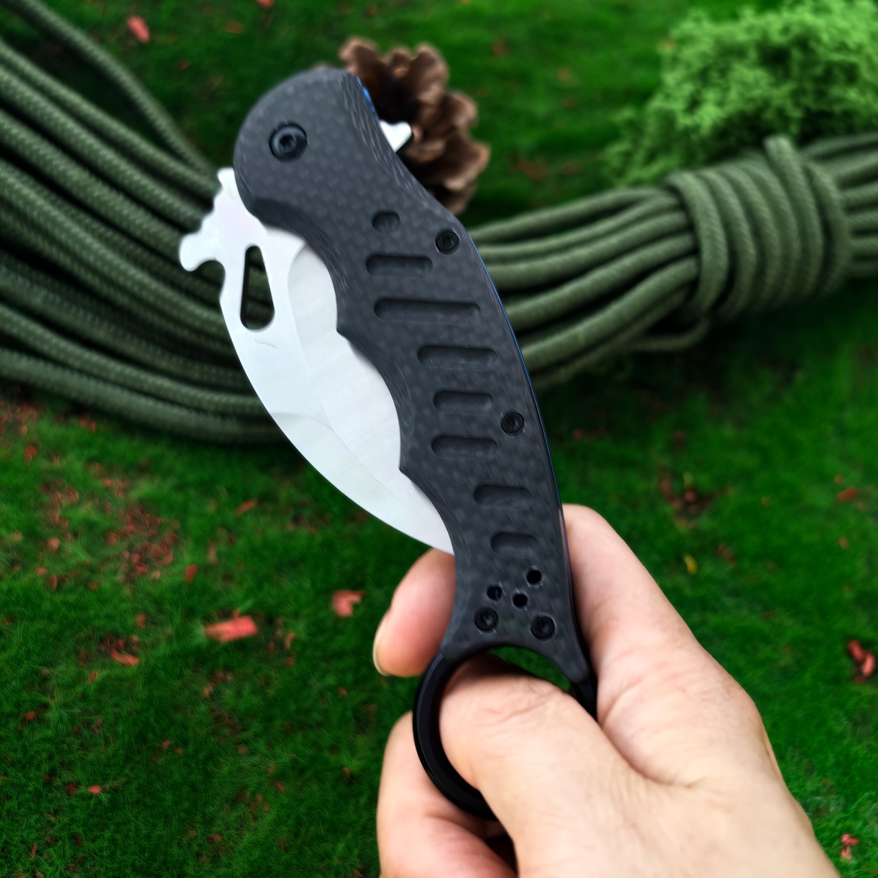 Claw shaped folding knife with - Edc Daily Carry 리뷰 및 가격