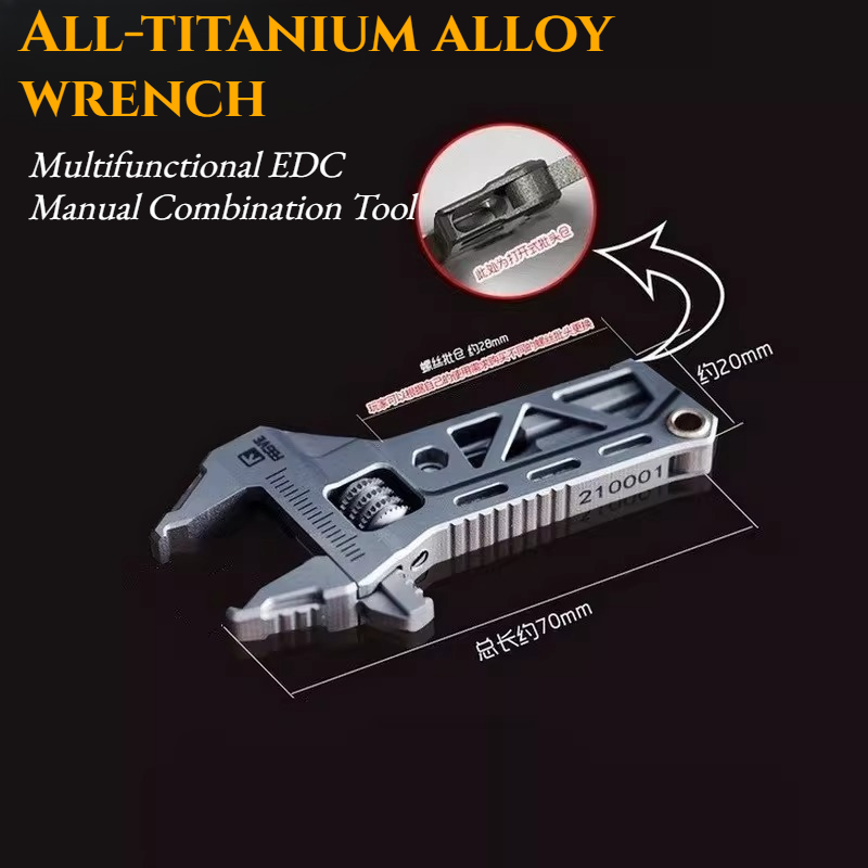 TC4 All-titanium Alloy Wrench  - Edc Carry Pliers 리뷰 및 가격