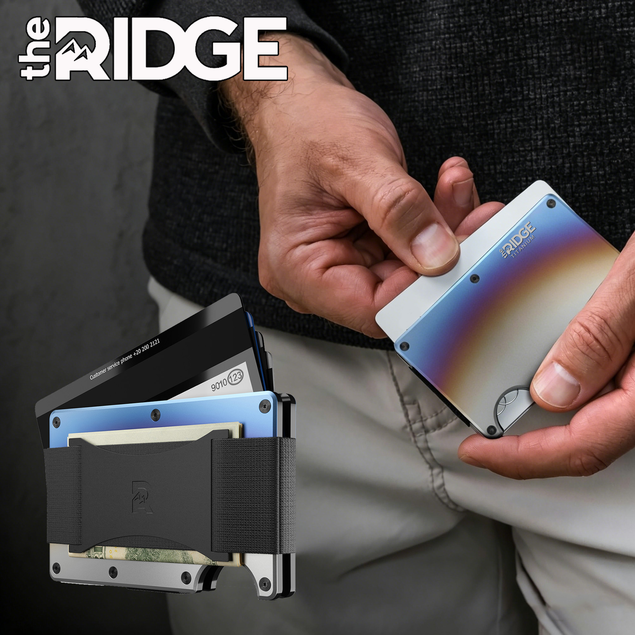 The Ridge Wallet for Men, RFID - Wallet Slim Titanium 리뷰 및 가격