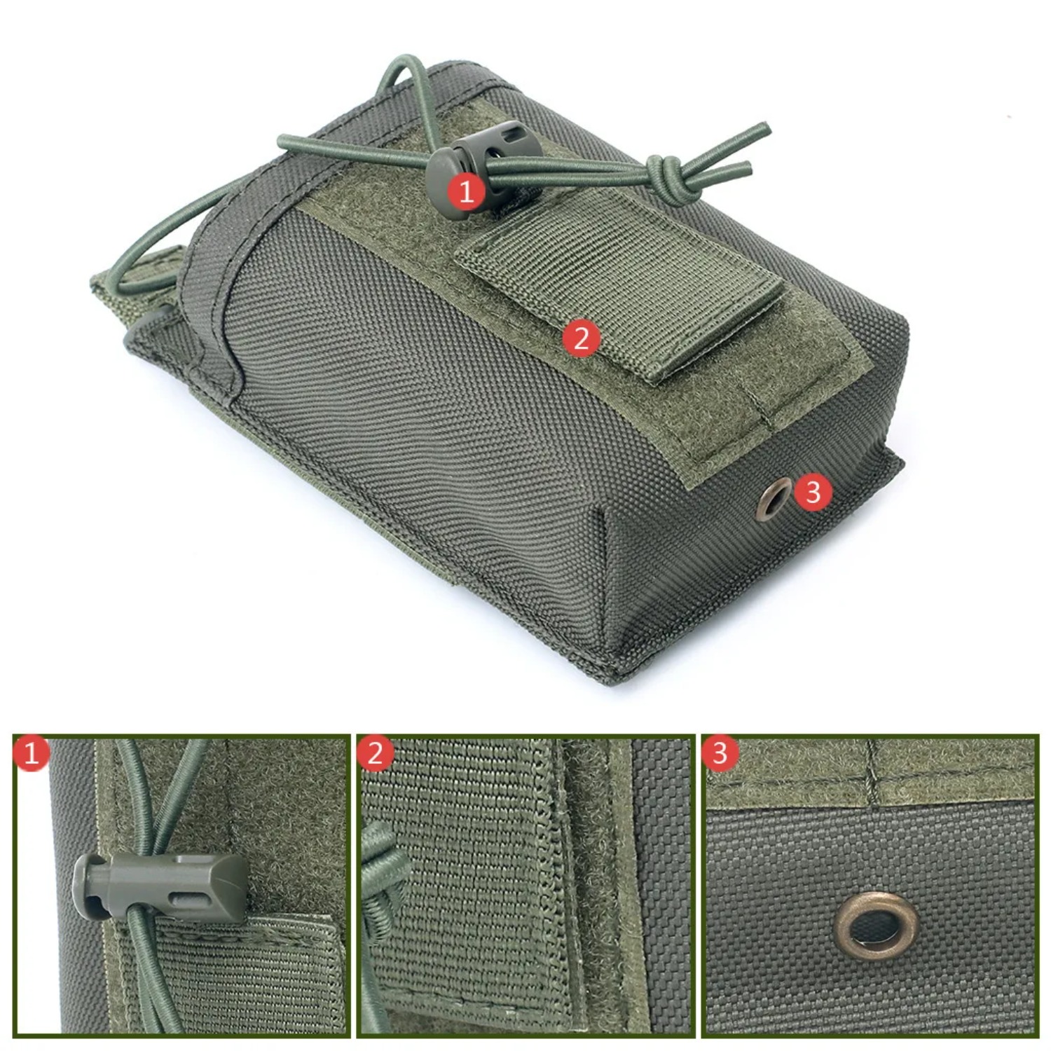 1pc Two Way Radio Holster, Mul - Edc Daily Carry 리뷰 및 가격
