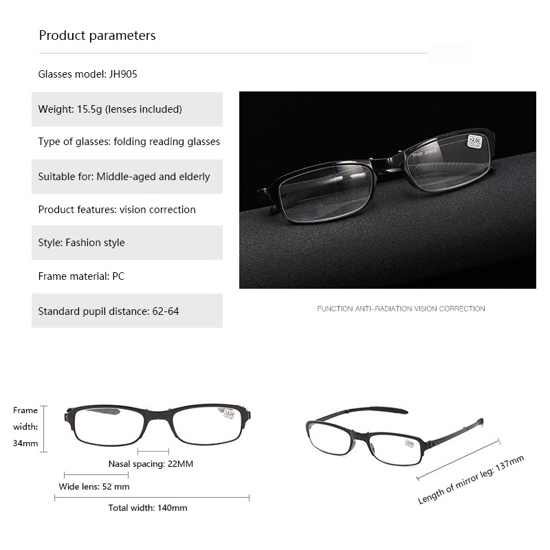Design Reading Glasses Men Wom - Wallet Slim Titanium 리뷰 및 가격