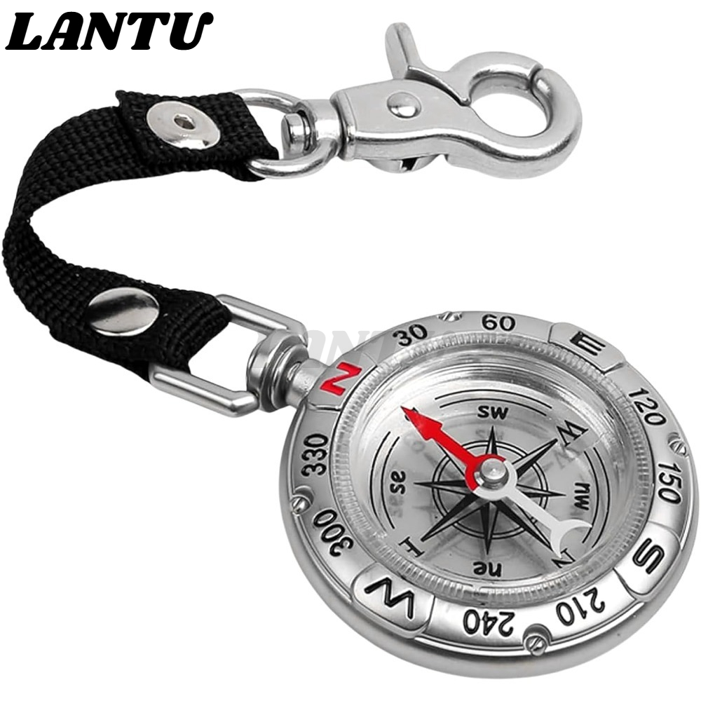 Waterproof Zinc Alloy Compass  - Compass Keychain Mini 리뷰 및 가격