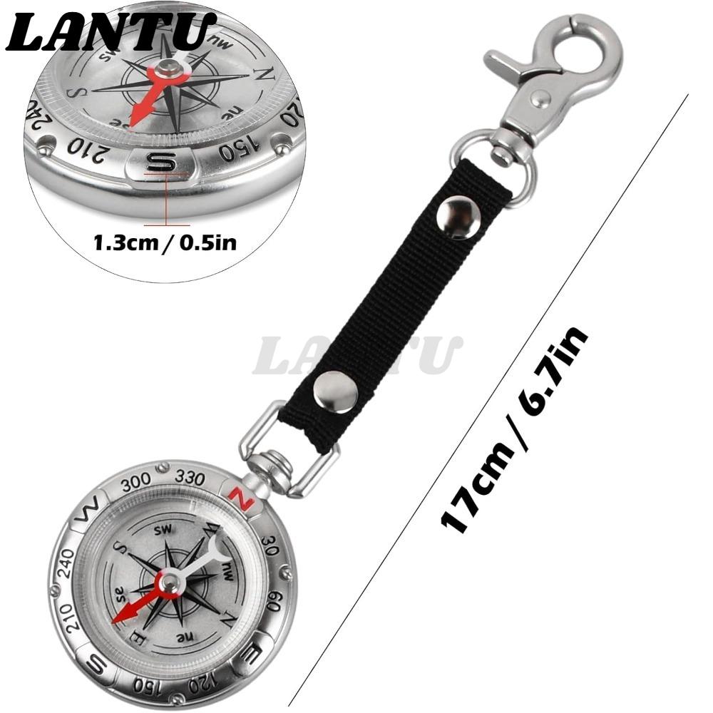 Waterproof Zinc Alloy Compass  - Compass Keychain Mini 리뷰 및 가격