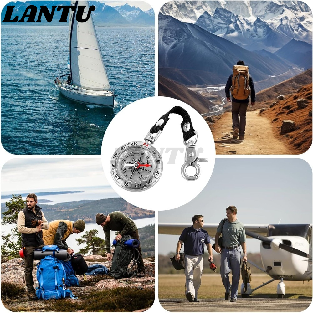 Waterproof Zinc Alloy Compass  - Compass Keychain Mini 리뷰 및 가격