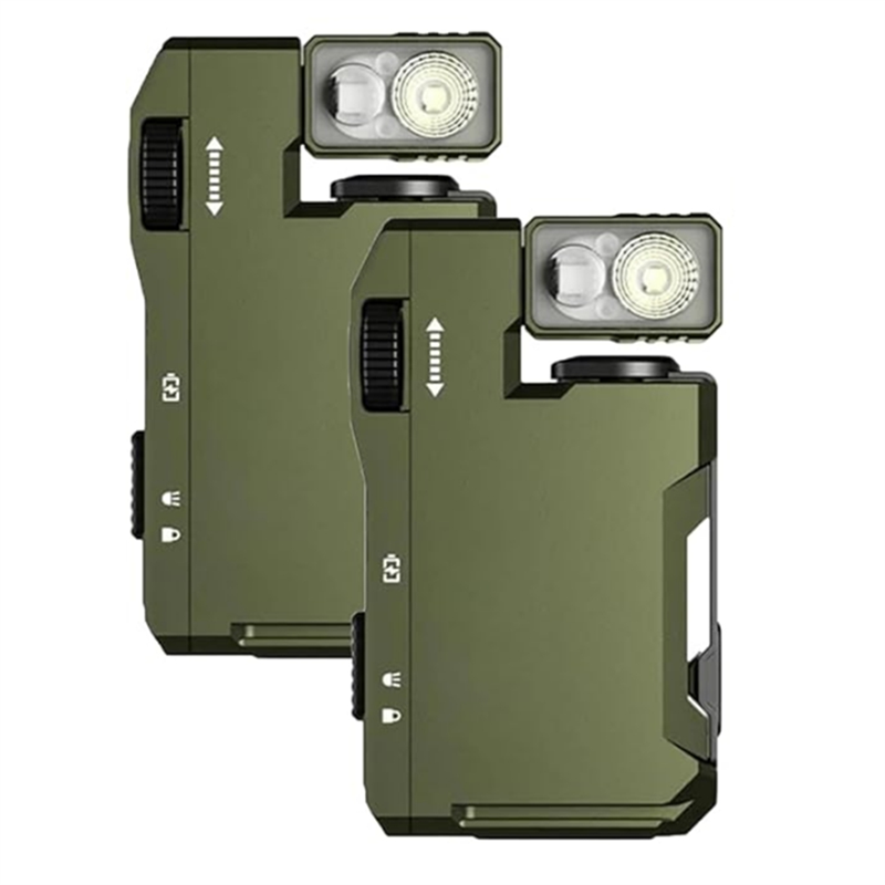 AT51-2Pcs EDC Flashlight With  - Edc Daily Carry 리뷰 및 가격