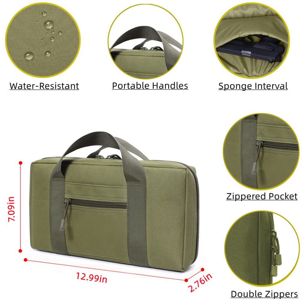 Tactical Pistol Range Bag Gun  - Edc Carry Handgun 리뷰 및 가격