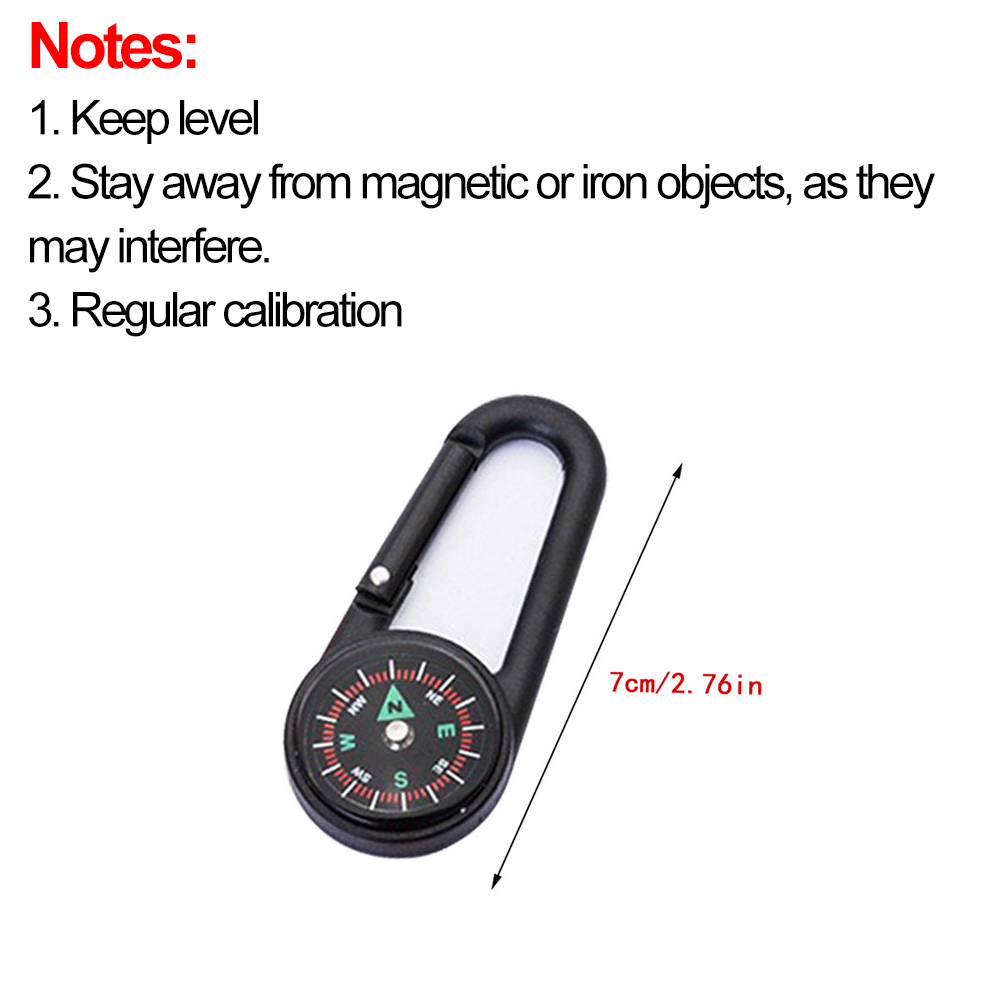 Outdoor Compass Carabiner Mini - Compass Keychain Mini 리뷰 및 가격