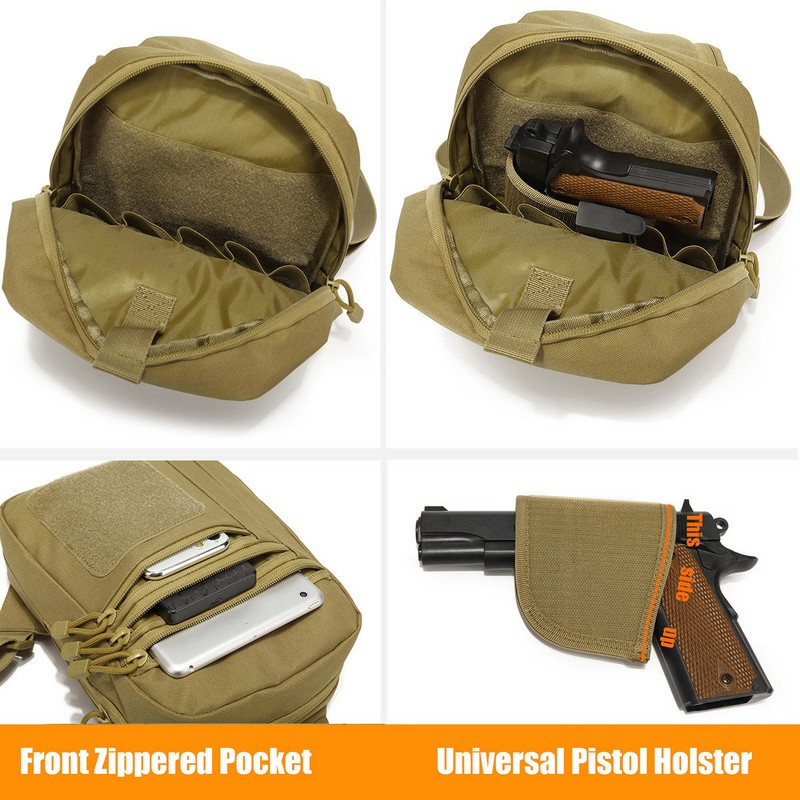 New Tactical Chest Bag Pistol  - Edc Carry Pistols 리뷰 및 가격