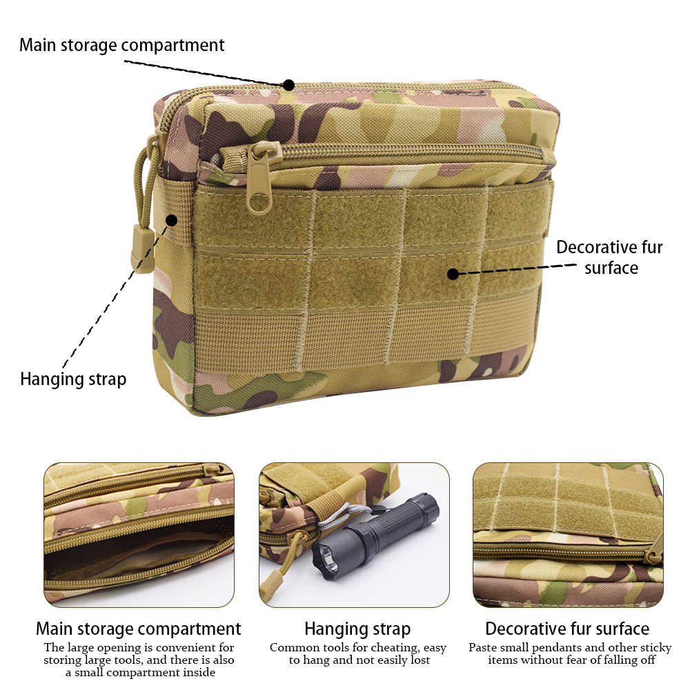 EDC Waist Bag Outdoor Camping  - Edc Concealed Carry Belt 리뷰 및 가격