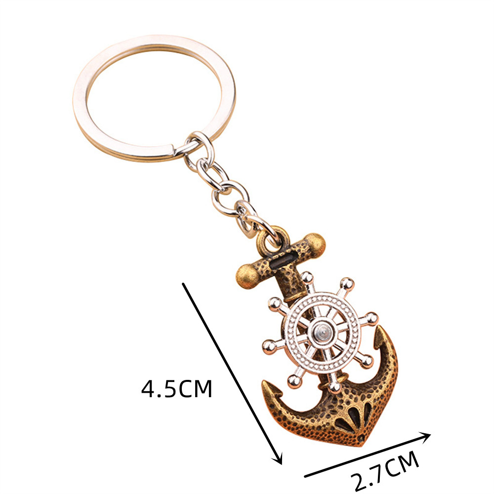 Vintage Anchor Key Chain Swive - Compass Keychain Mini 리뷰 및 가격