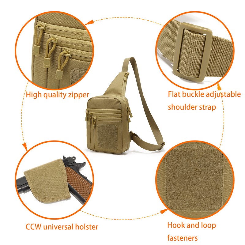 EDC 1000D Tactical Chest Bag P - Edc Carry Pistols 리뷰 및 가격