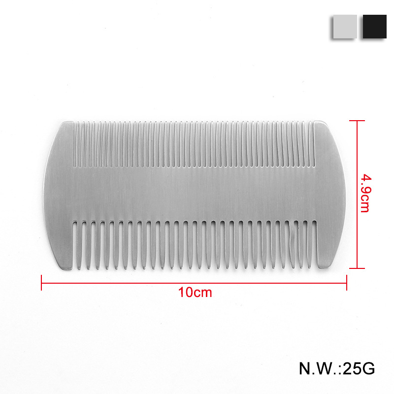 Metal Hair Beard Comb EDC Cred - Multitool Credit Card 리뷰 및 가격