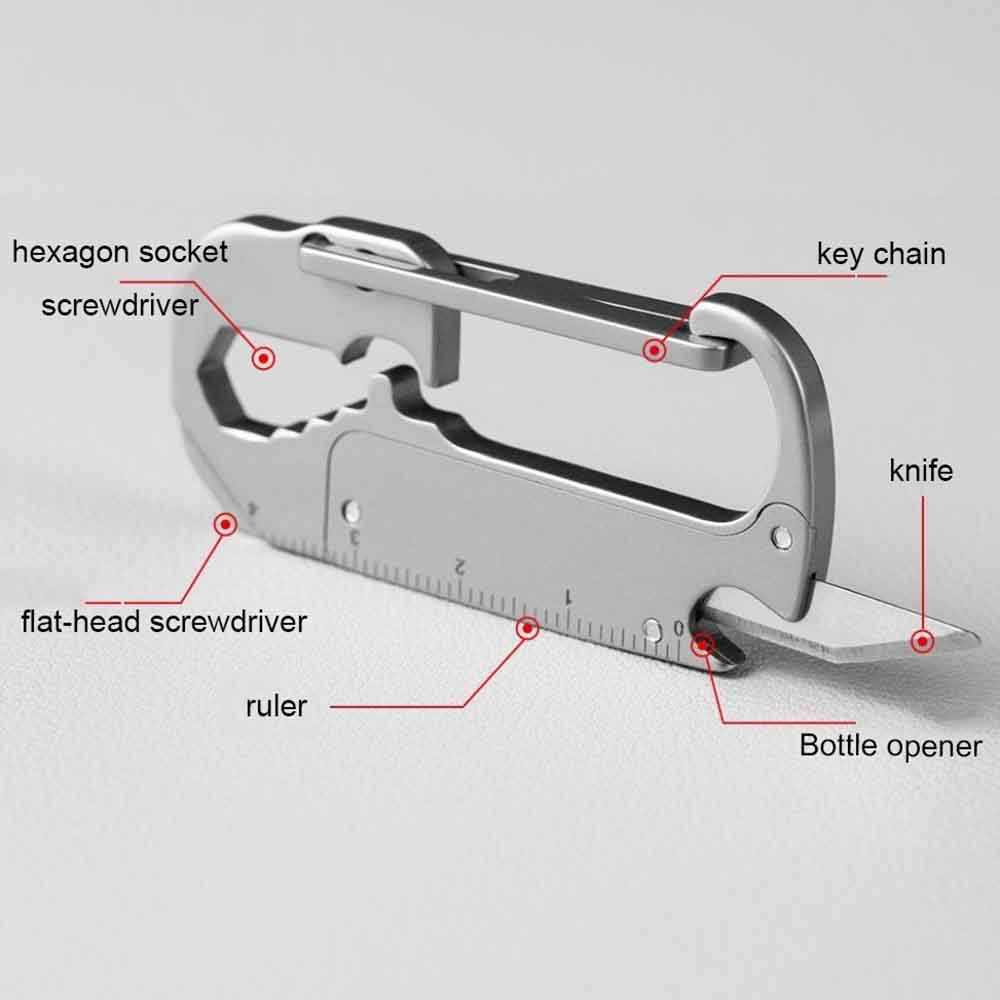 Stainless Steel Key Chain Knif - Multitool Credit Card 리뷰 및 가격