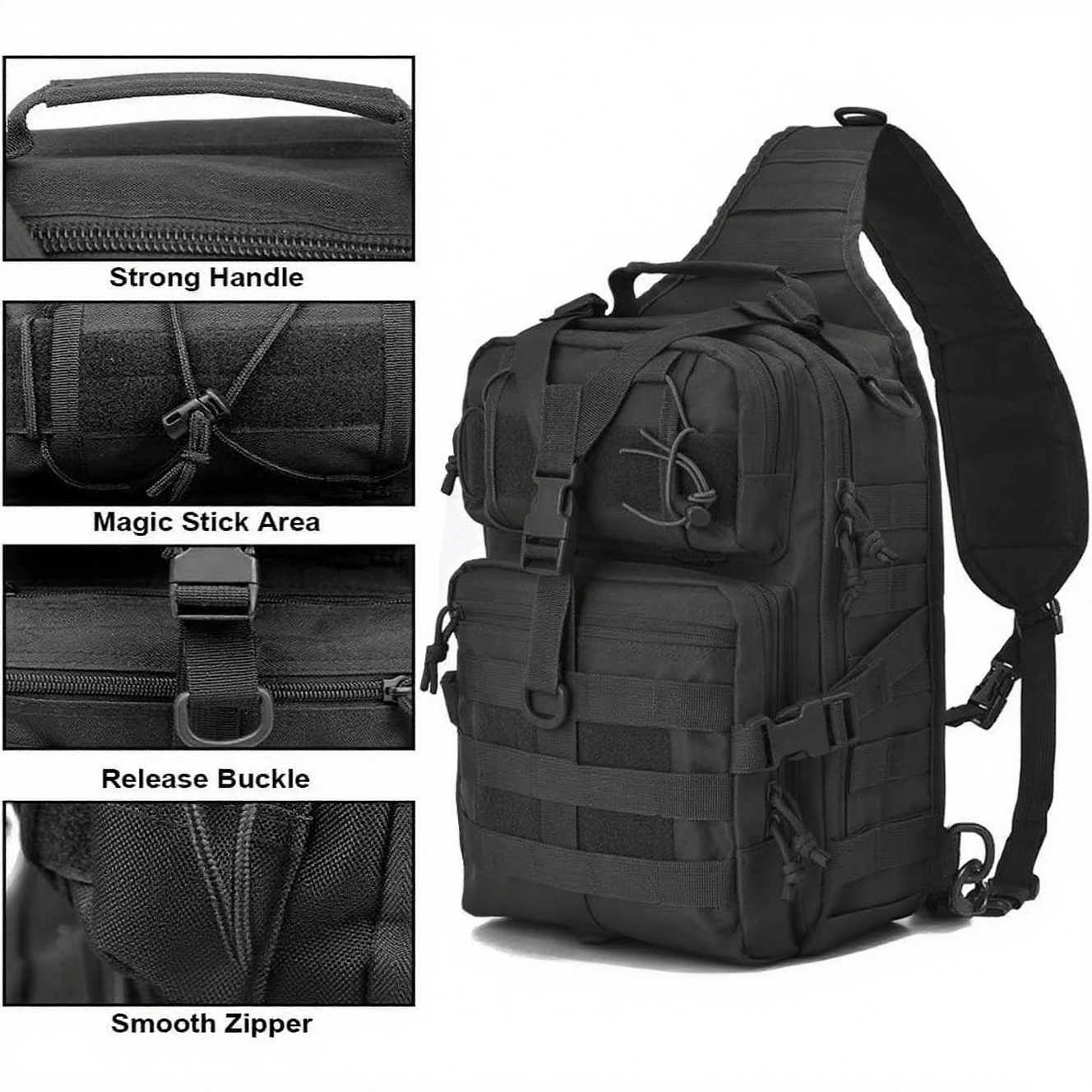 Tactical Sling Backpack Should - Edc Carry Pistols 리뷰 및 가격