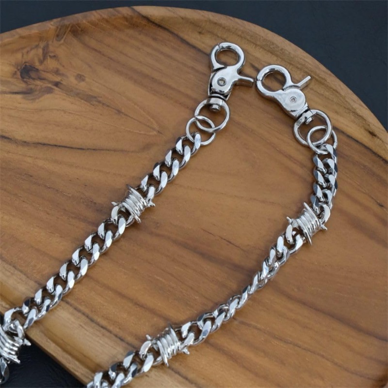 Biker Wallet Chain for Men Boy - Wallet Slim Titanium 리뷰 및 가격