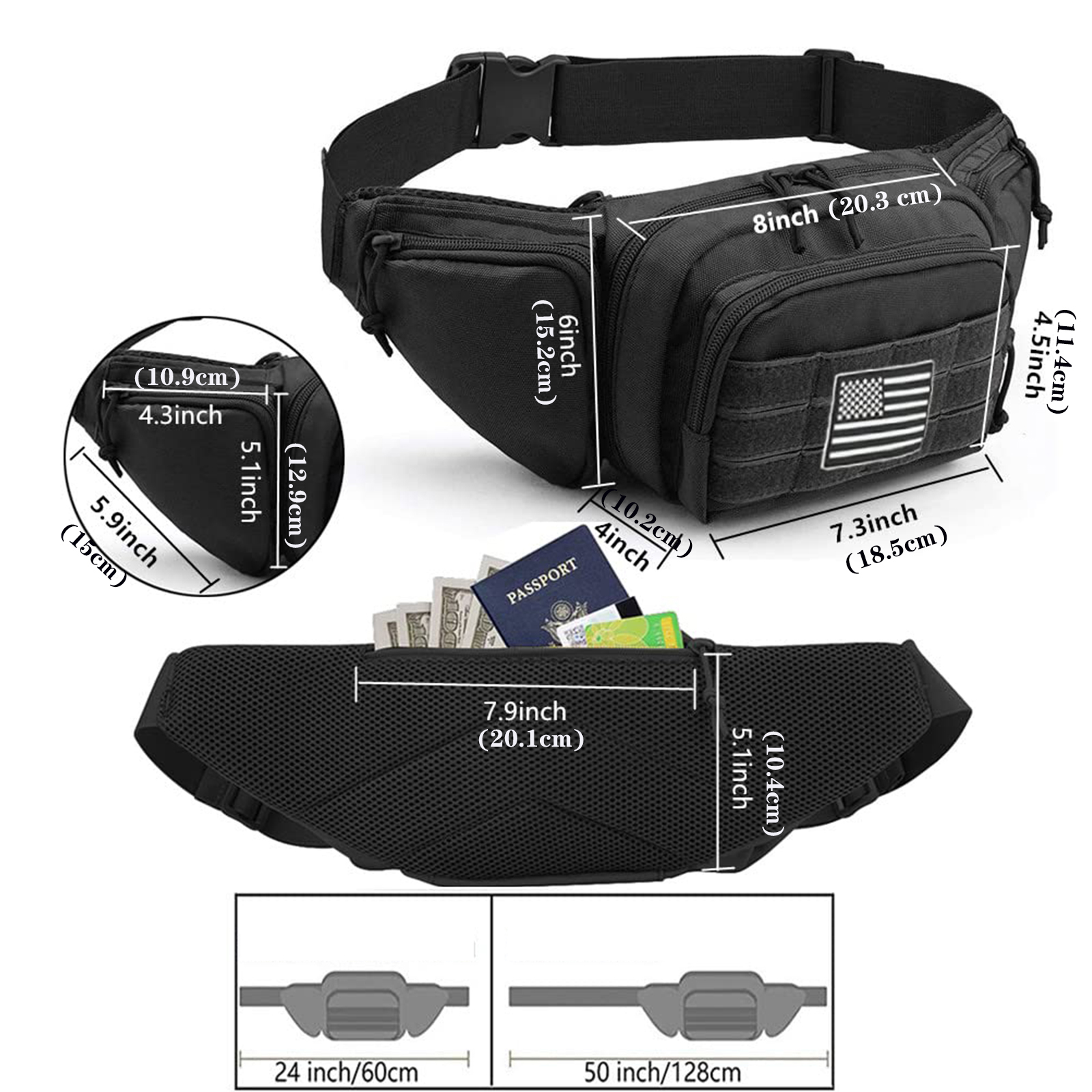 Tactical Fanny Pack Gun Holste - Edc Carry Pistols 리뷰 및 가격