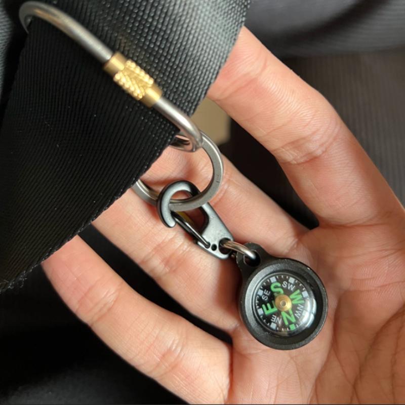 Mini Aluminum Alloy Compass Ke - Compass Keychain Mini 리뷰 및 가격