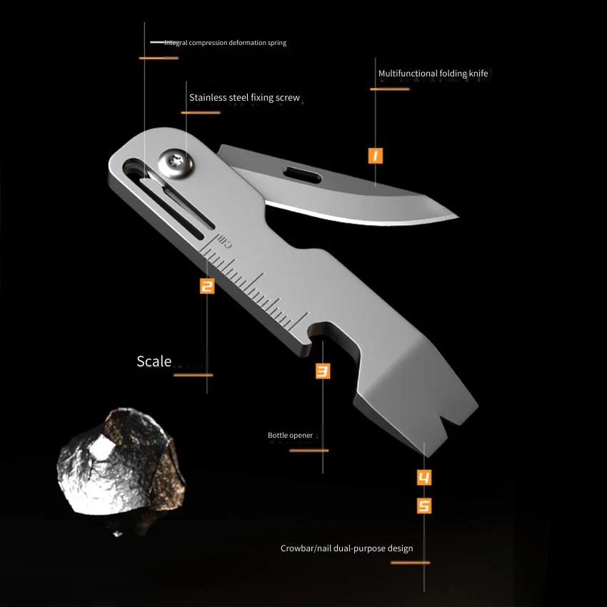 Multifunctional titanium alloy - Multitool Credit Card 리뷰 및 가격