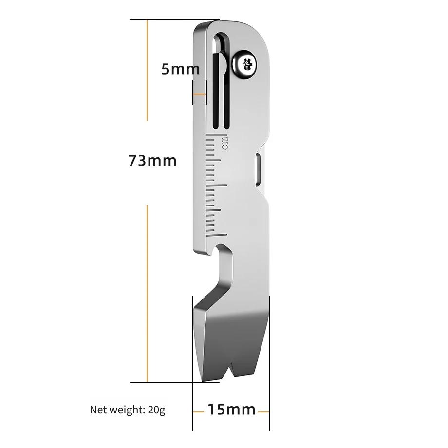 Multifunctional titanium alloy - Multitool Credit Card 리뷰 및 가격